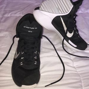 Black and White Girls/Women Basketball shoes